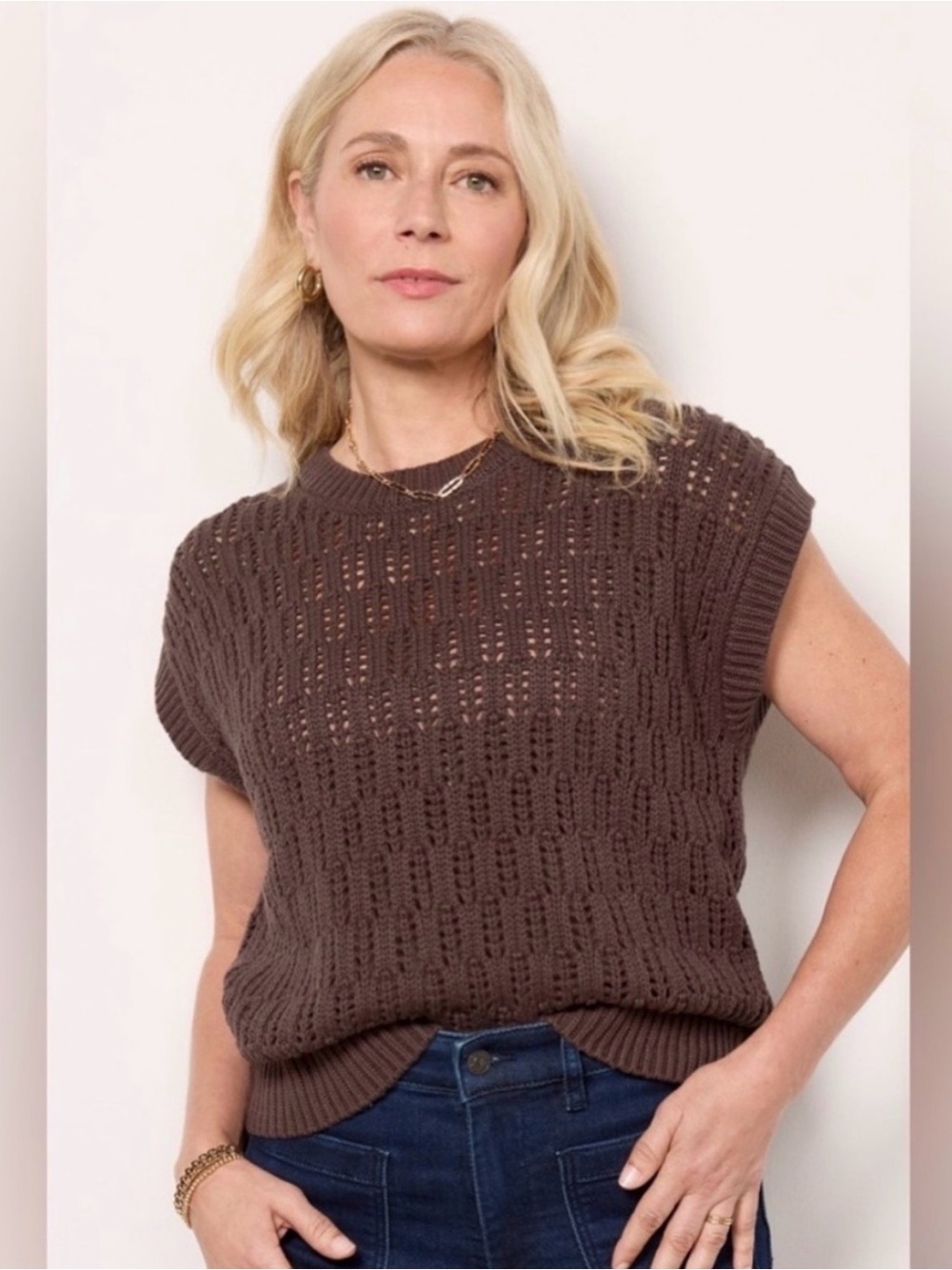 Evereve Sima Pullover - chocolate brown